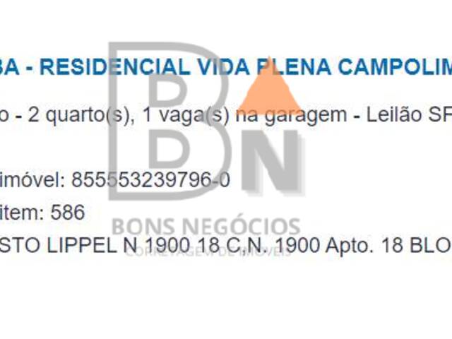 #17 - Apartamento para Venda em Sorocaba - SP - 1