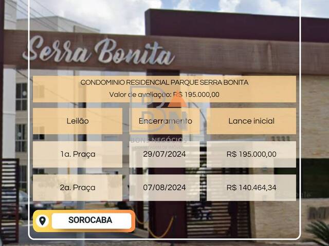 #27 - Apartamento para Venda em Sorocaba - SP - 1